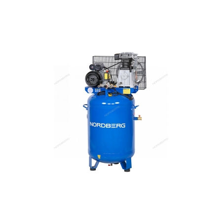 Компрессор вертикальный поршневой с ременной передачей 220 В, ресивер 150 л, 446 л/мин NCEV150/480 (NORDBERG)