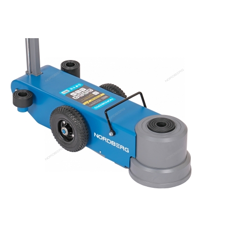 Домкрат пневмогидравлический подкатной двухштоковый, 50/80 т N802 (NORDBERG)