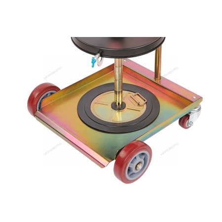 Нагнетатель густой смазки пневматический из бочек 20-60 л с тележкой NO5030