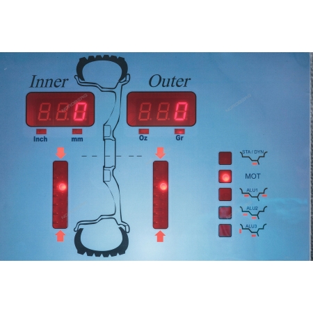 Станок балансировочный с ручным вводом параметров, серый  4524C(G) (NORDBERG)