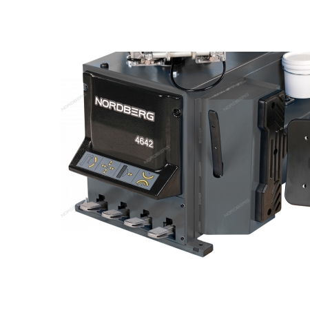 Станок шиномонтажный автомат, двухскоростной, стол с накладками, 380 В, серый 4642(G) (NORDBERG)