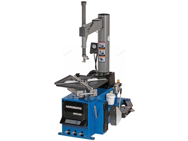 Станок шиномонтажный полуавтомат, двухскоростной, стол с накладками, 380 В, синий 4639,5ID(B) 380 (NORDBERG)