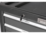 Тележка инструментальная, 5 выдвижных ящиков, серая T5N(G) ( NORDBERG)