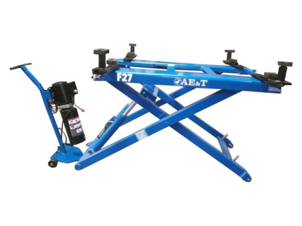 Подъемник на колесах ножничный 2,7т мобильный 220в F27