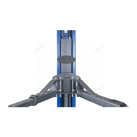 Подъемник для автомобиля двухстоечный 4т электростопора + с верхней синхронизацией 380в N4120HE-4B_3+2_380