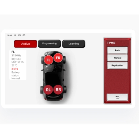 7" Сканер датчиков TPMS Thinkcar T-wand 900