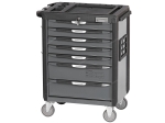 Тележка инструментальная, 7 выдвижных ящиков, серая T7N(G) (NORDBERG)