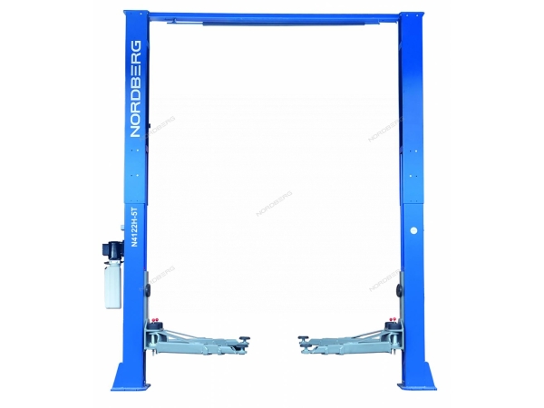 Автомобильный подъемник в гараж двухстоечный 5т с верхней синхронизацией 380в N4122H1M-5B_380