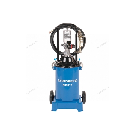 Установка пневматическая для раздачи густой смазки с баком 12 л NO5012 ( NORDBERG)