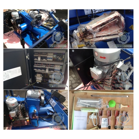 Комплект TS-56D Шиномонтажный стенд грузовой 14-56”, 380В+TS-850 Балансировочный станок 380V