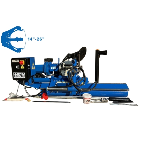 Комплект ES-26D Грузовой шиномонтажный станок (380v)+ES-850 Балансировочный станок 380V