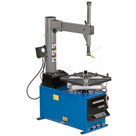 Станок шиномонтажный полуавтомат, двухскоростной, стол с накладками, 380 В, синий 4639,5ID(B) 380 (NORDBERG)