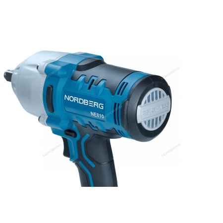 Гайковерт аккумуляторный, 1/2\", 20 В, 1000 Нм, с аккумулятором 6А и зарядным устройством NE810K (NORDBERG)