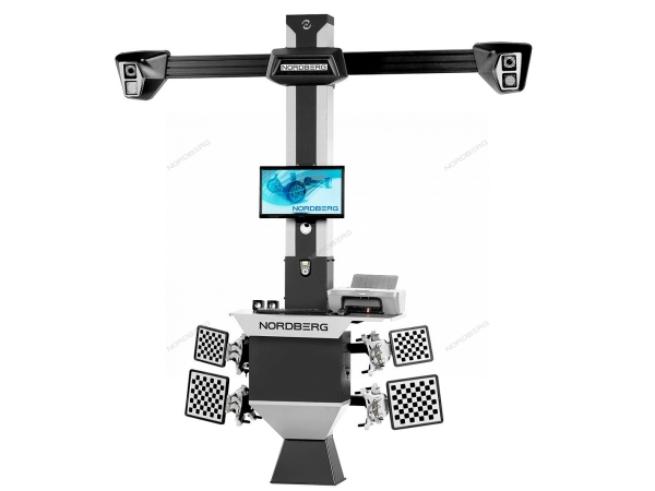 Стенд сход-развал 3D для ям и подъемников, серый C802 (7015) (NORDBERG)