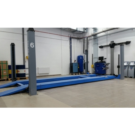 Четырехстоечный электрогидравлический подъемник, TS5.5D-4L