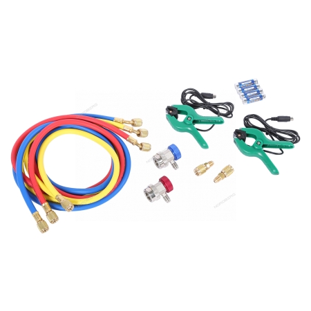 Коллектор манометрический электронный со шлангами и муфтами в кейсе NFG7K (NORDBERG)