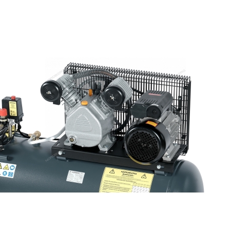 Компрессор поршневой с ременной передачей 220 В, ресивер 100 л, 360 л/мин NCP100/360A (NORDBERG)