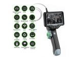 Видеоэндоскоп управляемый оптоволоконная подсветка, экран 4.5", 1Мп, 1280х720, 1м, 4мм зонд, 360° iCartool IC-VC1042WL