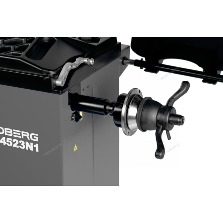 Станок балансировочный с автоматическим вводом 2х параметров, лазером и автостопом (серый) 4523N1(G) (NORDBERG)