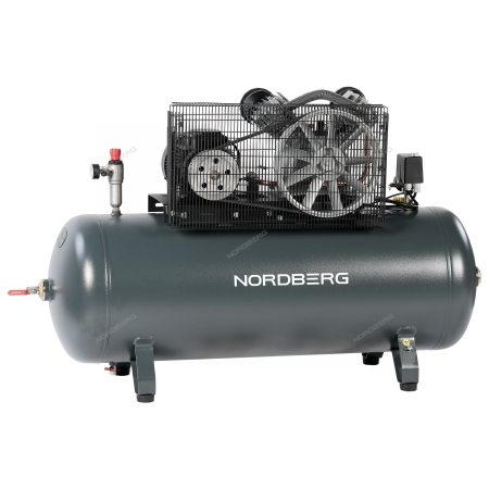 Компрессор поршневой с ременной передачей 380 В, ресивер 270 л, 880 л/мин NCP300/880 (NORDBERG)
