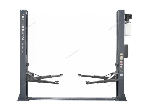 Подъемник для гаража двухстоечный 4т электростопора 380в N4120BE-4G_3+2_380