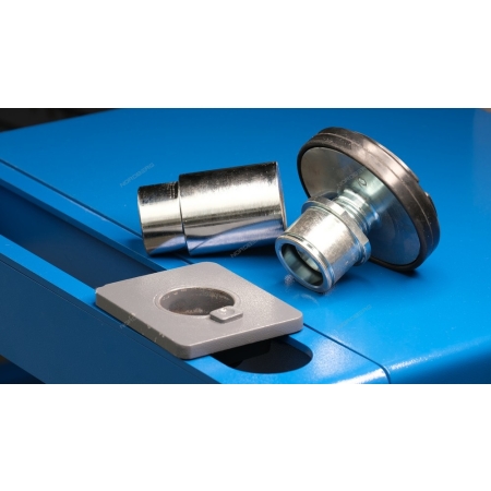 Подъемник ножницы 3,5т мобильный с встроенными адаптерами для SUV 220в N631-3,5B_220