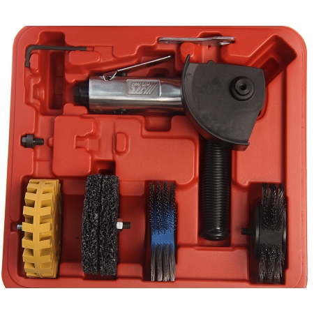 Машинка пневматическая шлифовальная угловая 3600об/мин., 90PSI с комплектом дисков JTC