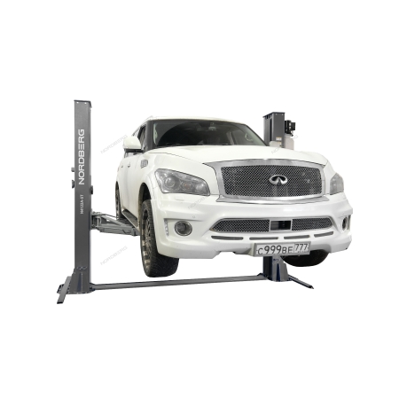 Автомобильный гидравлический подъемник двухстоечный 5т электростопора 380в N4122AE-5G_380