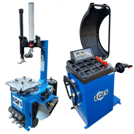 Комплект ES-3923A Шиномонтажный станок полуавтомат + ES-600 Балансировочный станок автомат