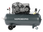 Компрессор поршневой с ременной передачей 380 В, ресивер 200 л, 580 л/мин NCP200/580 (NORDBERG)