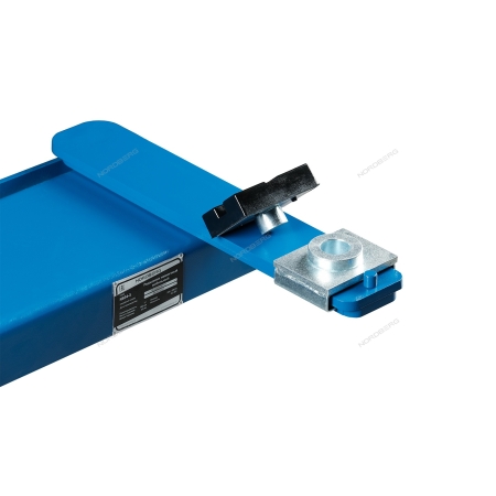 Гидравлический ножничный подъемник 3т мобильный  380в N634-3B_380