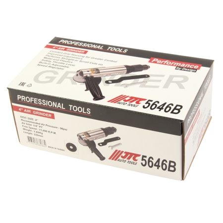 Машина углошлифовальная 4" 100мм JTC