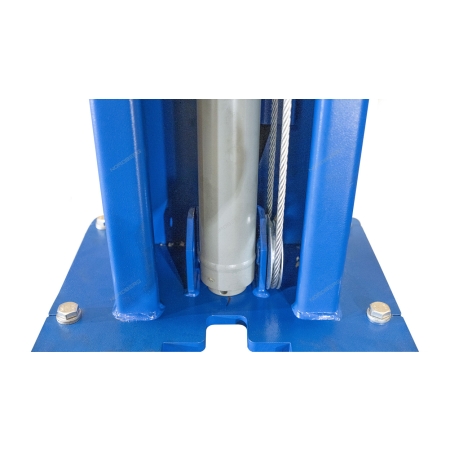 Подъемник для автомобиля двухстоечный 4т электростопора + с верхней синхронизацией 380в N4120HE-4B_3+2_380