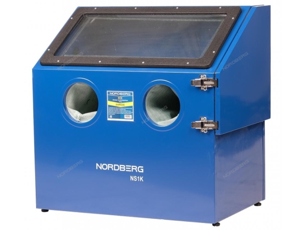Камера пескоструйная настольная, боковая загрузка, 110 л NS1K (NORDBERG)