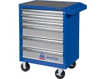 Тележка инструментальная, 6 выдвижных ящиков, \"ОПТИМА\", синяя МАСТАК 521-06581MB