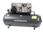 Компрессор поршневой с ременной передачей 380 В, ресивер 500 л, 1000 л/мин NCP500/1000-16 ( NORDBERG)