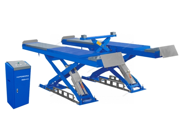Подъемник ножничный для сход-развала 4,5т 380в N634-4,5B_380_H