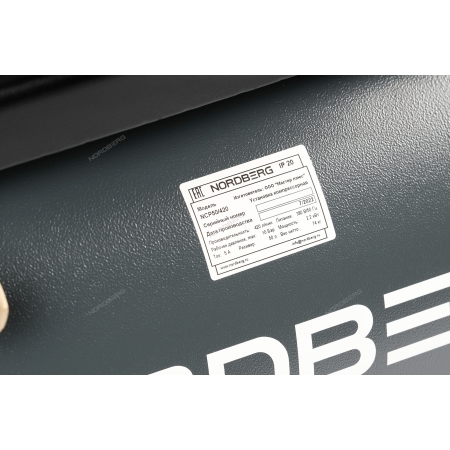 Компрессор поршневой с ременной передачей, 380 В, ресивер 50 л, 420 л/мин NCP50/420 (NORDBERG)