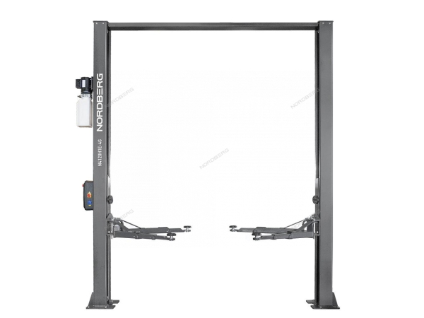 Автоподъемник для сервиса двухстоечный 4т электростопора + с верхней синхронизацией 380в N4120H1E-4G_3+2_380