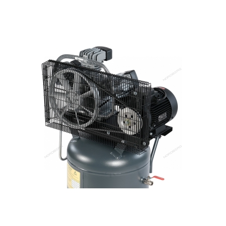 Компрессор вертикальный поршневой с ременной передачей 380 В, ресивер 100 л, 580 л/мин  NCPV100/580 (NORDBERG)