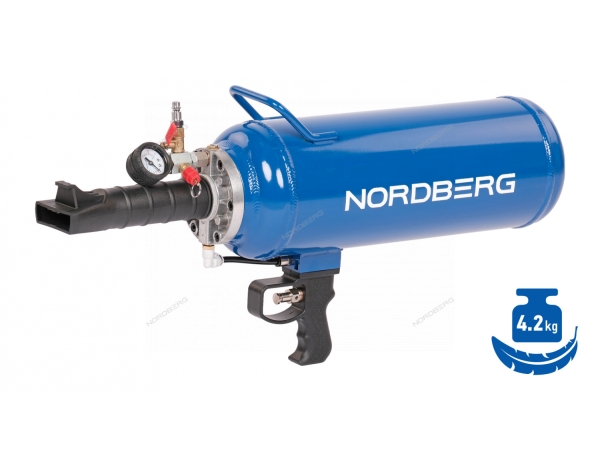 Бустер автоматический, алюминиевый ресивер, 9 л CH2AL (NORDBERG)