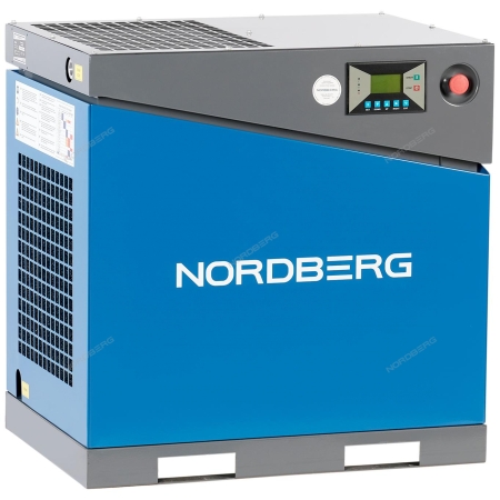Компрессор винтовой, 7,5 кВт, 900 л/мин, 10 бар, без ресивера NCA10 (NORDBERG)