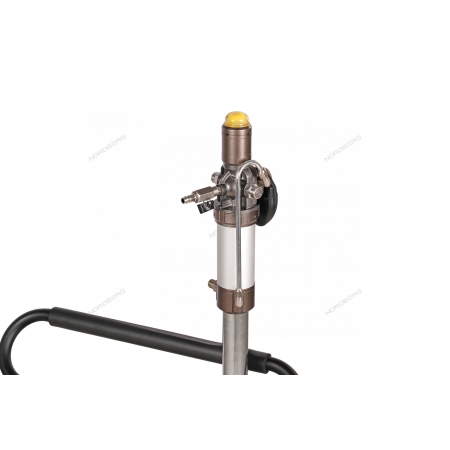 Пневмонагнетатель для масла из бочки 200 л со световой индикацией и тележкой NO40180T