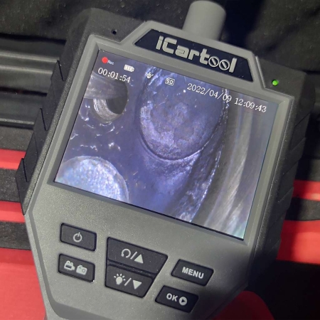 Видеоэндоскоп управляемый, 3.5", 1Мп, 1280x720, 1м, 6мм, 360° iCartool IC-V202