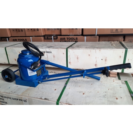 TS1600-4 Домкрат грузовой подкатной пневмогидравлика, 50т