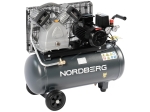 Компрессор поршневой с ременной передачей, 380 В, ресивер 50 л, 420 л/мин NCP50/420 (NORDBERG)