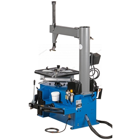 Станок шиномонтажный полуавтомат, двухскоростной, стол с накладками, взрывная накачка, 380 В, синий 4639B 380 (NORDBERG)