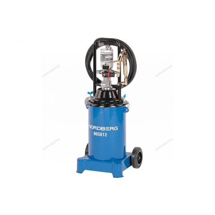 Установка пневматическая для раздачи густой смазки с баком 12 л NO5012 ( NORDBERG)