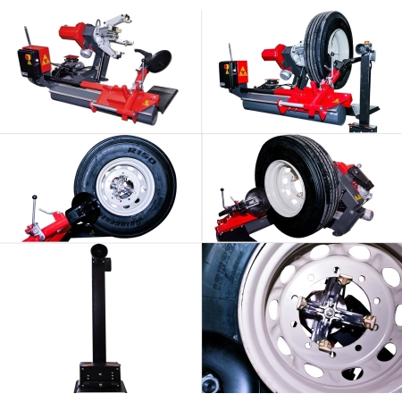 Комплект TS-26D Шиномонтажный стенд (380 В) полуавтомат+TS-850 Балансировочный станок 380V