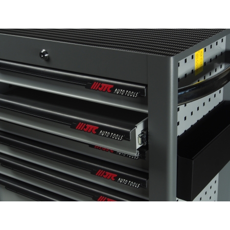 Тележка инструментальная 7 секций серая JTC